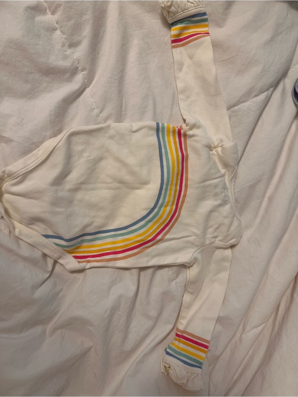 Pehr Cream Rainbow Onesies & Posh Peanut - Picture 9 of 9